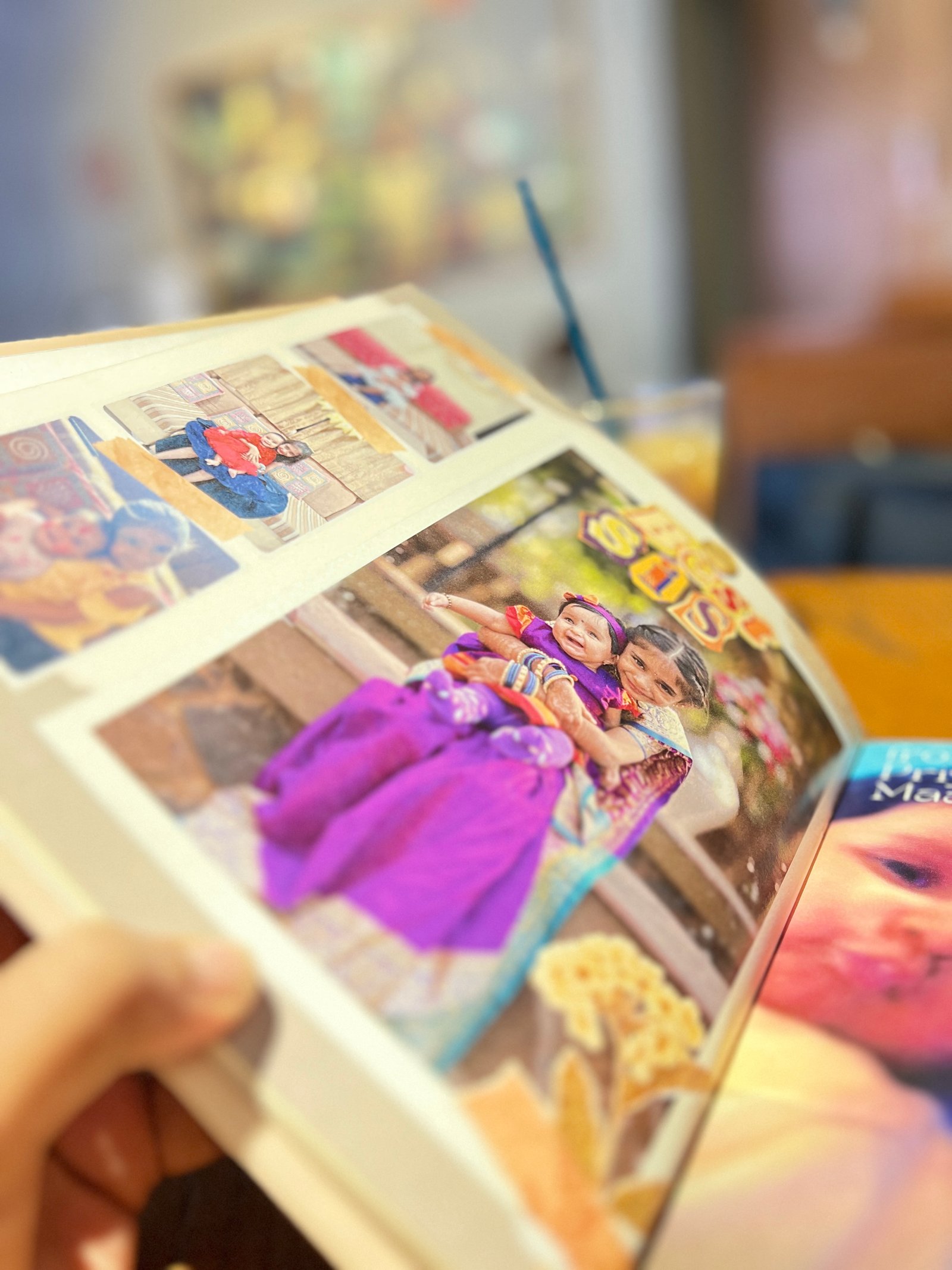 Karwan for Memories personalised photo book page